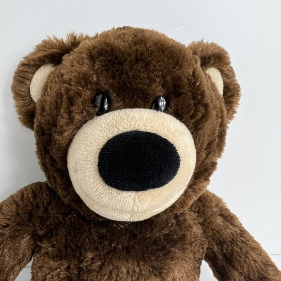 Build A Bear Plush Teddy Bear Brown Stuffed Animal BAB 14" Non Working Voice Box - Picture 3 of 12